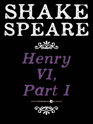 Henry VI, Part I - ebook